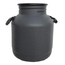 Latão De Leite Plástico Injesul Cinza 30l