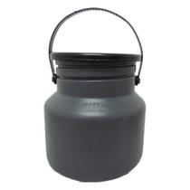 Latão De Leite Plástico Injesul Cinza 3l