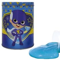 Latão slime aventureiros - azul - luccas neto - gelastica