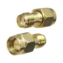 Latão Sma Rp-sma Para Sma Rpsma Macho Para Fêmea Conector Adaptador Coaxial Rf