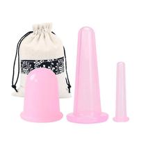 Latas de Silicone a Vácuo para Massagem Corporal