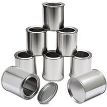Latas para armazenamento de tinta Litoexpe, 8 peças, 0,12 L, conjunto metálico Latas para armazenamento de tinta Litoexpe, 8 peças, 0,12 L, conjunto metálico