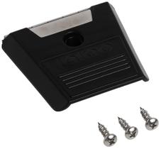 Latch Igloo Hybrid em aço inoxidável preto/prata 8,6x1,5x1,5 cm Latch Igloo Hybrid em aço inoxidável preto/prata 8,6x1,5x1,5 cm