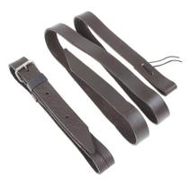 Látego e Contra Látego de Couro Marrom para Sela Bronc-Steel 28746