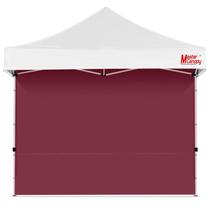 Lateral para toldo MASTERCANOPY 10x10 pies Burdeos 210D Poliéster