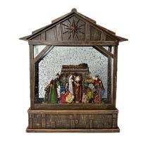 Laterna Presepio Musical e Led 22x25CM - Yangzi