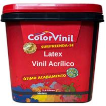 Latex Acrílico Econômico Para Interior Vinil Acrílico Colorvinil Cores 3,6L