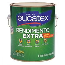 Latex Eucatex Rend.Extra Galao 3,6 Litros Branco Latex Eucatex Rend.Extra Galao 3,6 Litros Branco
