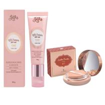 Latika Powder Bege Claro + BB Cream Clareador Anti-Rugas Claro N05