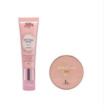 Latika Powder Bege Escuro + BB Cream Bege Escuro