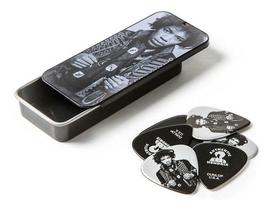 Latinha Com 6 Palhetas Jimi Gendrix Mankowitz Média - 15360