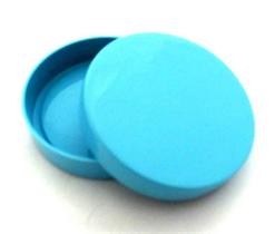 Latinha Plástica Azul Claro Para Lembrancinha Com 10 Unidades Latinha Plástica Azul Claro Para Lembrancinha Com 10 Unidades