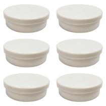 Latinha Plástica Para Lembrancinhas 25 Unidades Branca