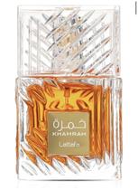 Lattafa Khamrah 100ml Eau de Parfum Original Perfume Árabe Unissex Importado