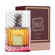 Lattafa Khamrah Dukhan Eau de Parfum - Perfume Masculino 100ml Lattafa Khamrah Dukhan Eau de Parfum - Perfume Masculino 100ml