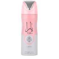 Lattafa Yara Rosa Perfumed Spray Desodorante Árabe 200ml Lattafa Yara Rosa Perfumed Spray Desodorante Árabe 200ml