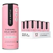 Latte de Leite de Aveia Pop & Bottle Caramelo 237ml Pacote com 12 Latte de Leite de Aveia Pop & Bottle Caramelo 237ml Pacote com 12