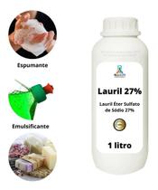 Lauril 27 Éter Sulfato De Sódio 1 Litro - Espumante 1ªlinha - Allquin