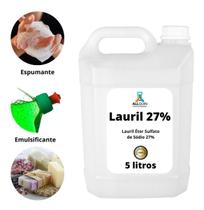 Lauril 27 Éter Sulfato De Sódio 5 Litros - Espumante 1ªlinha - Allquin
