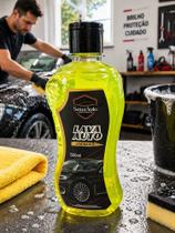 Lava Auto Líquido Cremoso 500ml Verde Shampoo Automotivo Limpeza Profunda Brilho Proteção Pintura Espuma Ativa