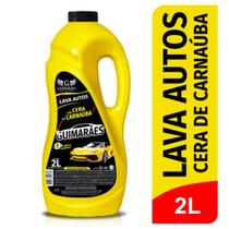 Lava automoveis com cera de carnauba 2 litros guimarães