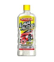 LAVA AUTOS COM CERA LUXCAR 500 ml