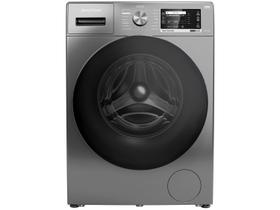 Lava e Seca Brastemp 10kg/6kg titanium com Smart Sensor e Triplo Vapor - BNC10AS