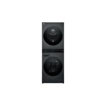 Lava e Seca Elétrica LG Smart WashTower 14kg Aço Escovado Preto WK14BS6A 220V