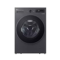 Lava e seca lg smart 95cm com ia 16kg em aço inox preto 220v wd16gnts6ba