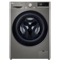 Lava e seca lg smart em inox look com inteligencia artificial ai dd 14kg 127v cv5014pc4