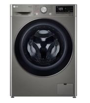 Lava e seca lg smart vc4 com inteligência artificial ai dd 12kg 127v inox look cv5012pc4