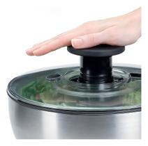 Lava E Seca Saladas 5 Litros Em Aço Inox Oxo Lava E Seca Saladas 5 Litros Em Aço Inox Oxo