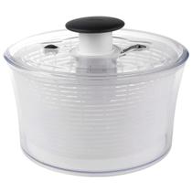 Lava e seca saladas centrífuga transparente 5 litros oxo