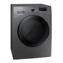 Lava e seca samsung 11kg com ecobubble em aço inox cinza 127v wd11a4453bx/az