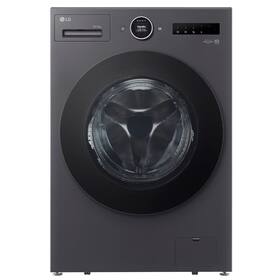 Lava e Seca Smart LG 18kg Black Inox com AI DD - WD18GNTS6BA