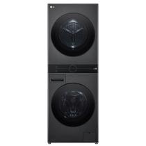 Lava e Seca Torre Smart LG WashTower 14kg Black Inox com AIDD WK14BS6