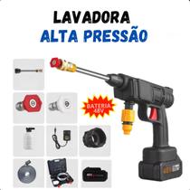 Lava Jato Portátil Alta Pressão Recarregável, Ideal para Limpeza de Carros e Motos