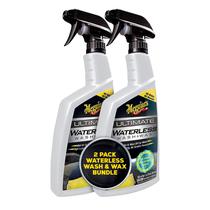Lava-jato sem água Meguiar's Ultimate Wash & Wax 750 ml (x2)