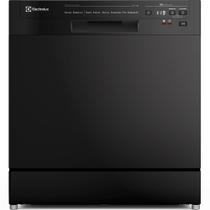 Lava Louça 8 Serviços com Programa Lava e Seca 50 min Preto LP08E Electrolux Lava Louça 8 Serviços com Programa Lava e Seca 50 min Preto LP08E Electrolux