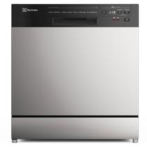 Lava-Louça Electrolux 8 Serviços Inox com Programa Lava e Seca 50' (LS08E) 220V