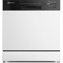 Lava-Louça Electrolux 8 Serviços Programa Lava e Seca 50 min, Branco - LB08E