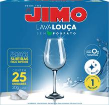 Lava-Louça Sem Fosfato 25x20g - JIMO Lava-Louça Sem Fosfato 25x20g - JIMO