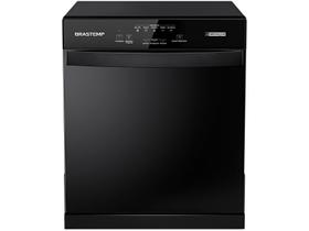 Lava-Louças 8 Serviços Brastemp BLF08AE, 5 Programações, Preto
