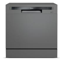 Lava Loucas 8 Servicos Cinza 127v Midea Dwa08s1 Cinza Lava Loucas 8 Servicos Cinza 127v Midea Dwa08s1 Cinza