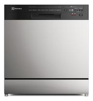 Lava Loucas 8 Servicos Inox Lava E Seca 127v - Electrolux