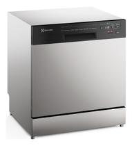 Lava Loucas 8 Servicos Inox Lava E Seca 220v - Electrolux