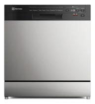 Lava Loucas 8 Servicos Inox Lava Seca 127v Electrolux Ls08e Prateado