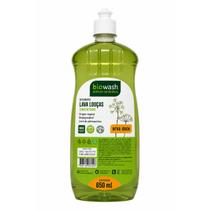 Lava Louças Biodegradável Concentrado Erva Doce 650ml Biowash Detergente Vegano Remove Gordura Lava Louças Biodegradável Concentrado Erva Doce 650ml Biowash Detergente Vegano Remove Gordura
