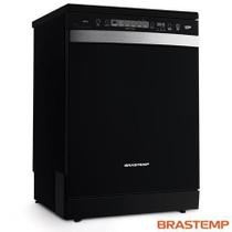 Lava louças brastemp 14 serviços preta 110v - blf14beana