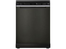 Lava-Louças Brastemp Eclipse Collection Black Stainless com 15 Serviços, 05 Programas de Lavagem - BLF62AP Lava-Louças Brastemp Eclipse Collection Black Stainless com 15 Serviços, 05 Programas de Lavagem - BLF62AP